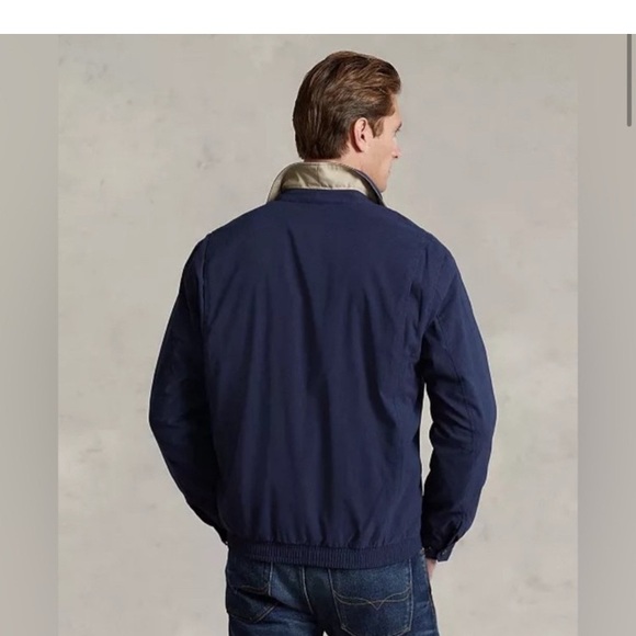 Polo by Ralph Lauren Blue Windbreaker Jacket - Picture 12 of 12